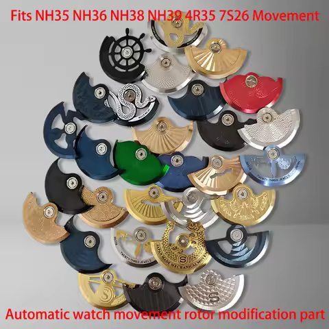 NH35 NH36 Movement Automatic Oscilating Weight Hammer Rotor Fits NH34 NH35 NH36 NH38 4R35 6R 7S Move