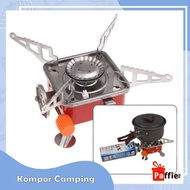 Kompor Camping Portable Mini Kotak Tabung Gas Kovar Set Masak / Kompor