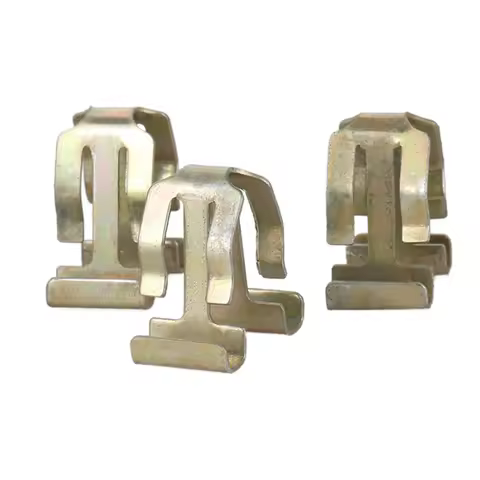 5PCS Center Console Instrument Panel CD DVD Metal Iron Clasp Clip for Peugeot 308 408 307 206 207 Ci
