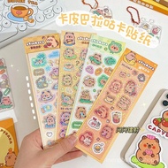 Cartoon Cartoon Stickers Stickers Creative Laser Notebook Stickers Cartoon Capybara Stickers Childre