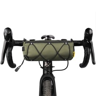 Rhinowalk Bike Handlebar Bag, Bicycle Front Bag Frame Storage Roll Bag Mountain Road Bikes Commuter 