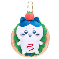 Chiikawa 小八貓麵包店三文治款毛公仔掛飾吊飾