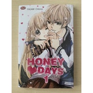 HONEY DAYS 1-3 (end) by YAGAMI CHITOSE COMPLETE SET SEALED