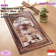 Tren-D-rugs Karpet sajadah motif turkey alas duduk masjid jumbo anti slip 80 cm x 120 cm - NMs