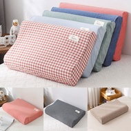 JUCHEN 1PC Pillow Case Memory Foam Cotton Contour Latex Pillowcase Pillow Cover Rebound Zippered