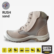 New jogger Rush Color SAND / Rush S3 SAND original safety Zipper Shoes / Men's safety Jogging Shoes / Men's safety Shoes / original Men's safety Shoes / Men's safety Shoes / original Men's safety Shoes / Men's safety Shoes / original Men's safety Shoes /