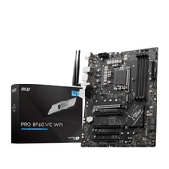 MSI PRO B760-VC WiFi ProSeries Motherboard (Supports 12th/13th Gen Intel Processors, LGA 1700, DDR5,