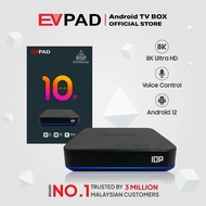 Original EVPAD 10P Android TV Box 4GB+64GB Malaysia Version Ready Stock TV Box Top Sale