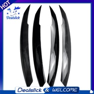 【Dealslick】Car Headlights Eyebrow Eyelids Sticker for Volkswagen Jetta MK6 Car