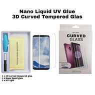 Galaxy Note 9 Nano Optics UV Glue Tempered Glass【READY STOCK】