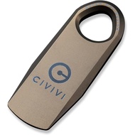 CIVIVI Mini Titanium Pry Bar, 1.70" Ti-Bar EDC Keychain Multi-Tool, Direka oleh Ostap Hel C21030-3 (