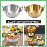 [Lzdjfmy3] Kimchi Soup Pot Seafood Troop Pot Noodles Pot for Cooking RV Travel Camping