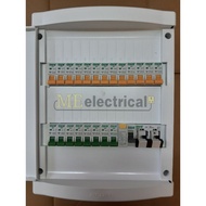 DB BOX 26way (Full set) EPS MCB 6A-20A + ELCB 63A +Main switch 63A