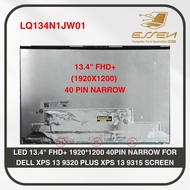 LED LQ134N1JW01 13.4" FHD+ 1920*1200 40PIN NARROW FOR DELL XPS 13 9320 PLUS XPS 13 9315 SCREEN