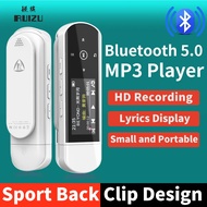 RUIZU 2023ใหม่ X69บลูทูธเครื่องเล่น MP3 USB เครื่องเล่นเพลงมินิแบบพกพาคลิปกีฬา Walkman สนับสนุน FM บันทึกนาฬิกา Pedometer