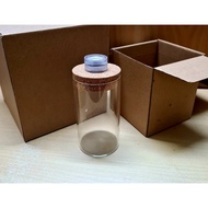 Cylinder Glass Bottle (free lighting)