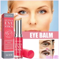 Coco Milk EELHOE Eye Cream Remove Dark Circles Anti Puffiness Eye Bags Fade Fine Lines Brighten Moisturizing Firming Eye Cream Balm Stick Skin Care