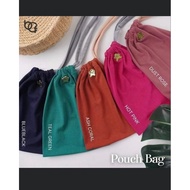 EXCLUSIVE BCF POUCH BAG. PERCUMA UNTUK PEMBELIAN RM150 KE ATAS