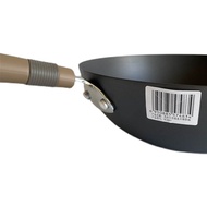 Supor Wok with Titanium Real Stainless Steel Iron Pan Chinese Style Uncoated Household Wok HC30A2/32