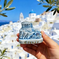 Resin Greece Patnon Temple Athens Athens Athena Tourist Souvenirs Cultural Creative Refrigerator Sti