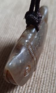 古玉文化，古代手工，玉魚立體雕刻，玉質脹卜卜