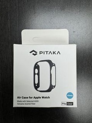 Pitaka Air Case for Apple Watch Ultra 2/ Ultra 智能手錶保護殼 (Twill Black/Blue)