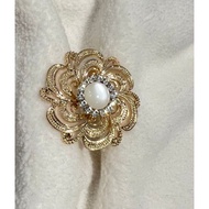 Bros Hijab Jilbab Bross Gold Hijab Pins/Pins- Bros/Pins Bross Mini Casual - Hijab Bros Bunga Gold