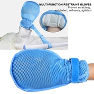 Detachable Restraint Glove Paralyzed Patient Elderly Anti Scratch Injury Constraint Glove Fixing Strap Hand Infection Protector