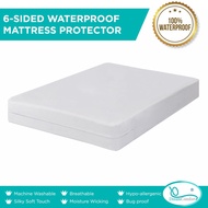 Zippered 6 side Mattress Protector Queen Size