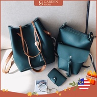 GS 939 Top Sale 4in1 Korea Set Premium Pu Sling Bag Shoulder Bag