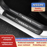 Nissan Car Door Sill Stickers Trunk Threshold Anti-Scratch Decals 4Pcs 8Pcs 9Pcs  For Nissan Patrol 