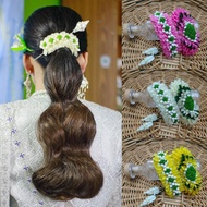 Hair Garland For Bride/Mission/Mission Ponytail With Hook Spiral