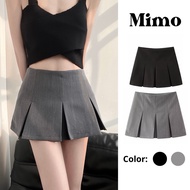 QC standard thick fabric box pleated skirt from Mimo M129 shop