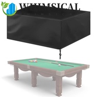 WHIMSICAL Billiard Table Cover, 7/8/9 Feet Oxford Cloth Pool Table Dust Cover, Easy To Wash Waterpro