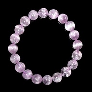 【正佳珠寶】紫鋰輝 頂級拉絲貓眼紫鋰輝 9.4-9.8mm 拉絲紫鋰輝