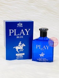 ( แท้ ) น้ำหอมอาหรับ / อินเดีย  100 ml. ST.JOHN PLAY BLUE น้ำหอมผู้ชาย ใกล้เคียง POLO BLUE SPORT กลิ