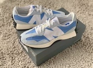 🎉全新有盒New Balance 327 低幫跑步鞋 男女同款 灰藍白