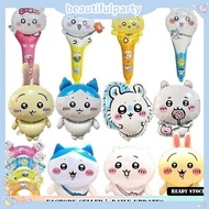 Interesting Chiikawa aluminum foil balloons cartoon eight Usagi children's birthday party decoration