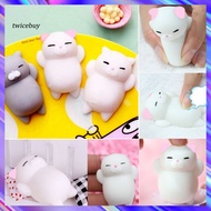 [TY] Soft Cat Style Squishy Healing Squeeze Stress Reliever Kid Adult Toy Gift Decor