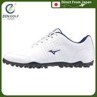 Mizuno Men's Wide Fit Waterproof Golf Shoes - Lightweight Black 4E