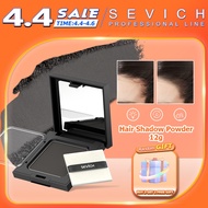 SEVICH Hair Shadow Powder 12g For Grey Hair Coverage Waterproof Hairline Natural Look