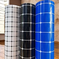 Aquarium Base Sticker 1mtr x 61cm Checkered Motif - Easy to Install, Waterproof, Durable
