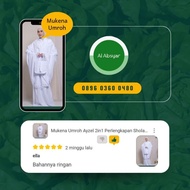 Ayzel 2-in-1 Umrah Prayer Robe with Lace Accents, Muslim Fashion, Free Shipping, Discount