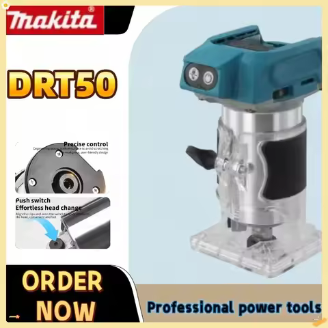 Makita DRT50 Cordless Trimmer Rechargeable Trimming Machine Milling Woodwork Engraving Machine Brush