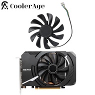 *Video Card Fan For  MSI GeForce GTX 1660 Ti RTX 2060 2070 AERO ITX 95MM XY-D10015SH RTX2060 RTX2070