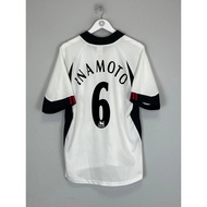 High-quality 2002/03 Fulham Inamoto home jersey, number 6.