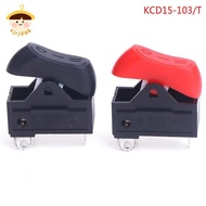〔8C05〕 High Guality KCD15-103/T Hair Dryer Switch Roer Switch 3 Position ON-OFF-ON Boat Switch 〔8C〕