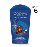 Chocolate GODIVA ngon ƞhất thế giới Domes : Hộp 13 cái vị Milk Chocolate Crispy Hazelnut