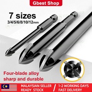 Carbide Glass Tile Drill tile mosaic Bit Set Ceramic Wall Plastic Wood concrete Hole Opener Power dr