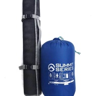 (COD)-paket matras dan sleeping bag polar bulu / paket matras sleeping bag tidur gunung